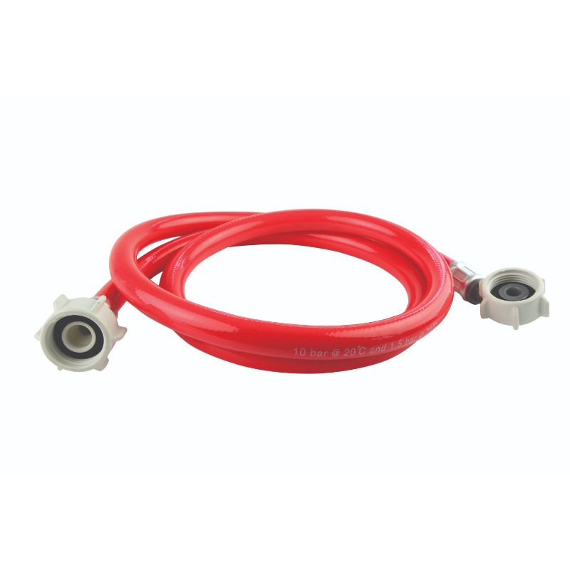 Universal Long Washing Machine Or Dishwasher Cold Water Inlet Hose – Durable PVC & Plastic